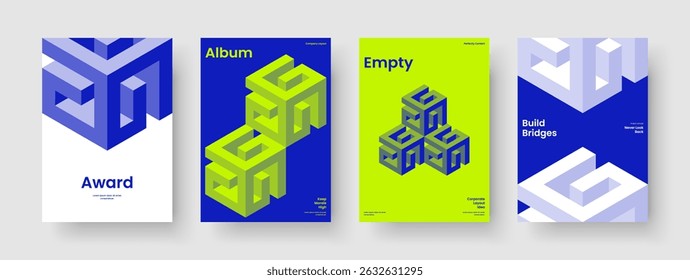Geometric Flyer Template. Creative Business Presentation Layout. Abstract Book Cover Design. Poster. Brochure. Banner. Report. Background. Handbill. Magazine. Portfolio. Advertising. Journal
