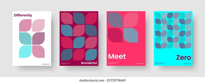 Geometric Flyer Template. Isolated Banner Design. Modern Report Layout. Business Presentation. Brochure. Background. Book Cover. Poster. Pamphlet. Portfolio. Advertising. Notebook. Handbill
