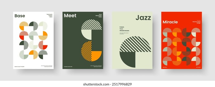 Geometric Flyer Template. Isolated Business Presentation Design. Abstract Background Layout. Report. Book Cover. Brochure. Banner. Poster. Leaflet. Pamphlet. Catalog. Magazine. Portfolio