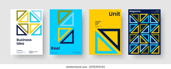 Geometric Flyer Template. Isolated Business Presentation Design. Creative Brochure Layout. Book Cover. Report. Background. Banner. Poster. Pamphlet. Notebook. Brand Identity. Journal. Portfolio