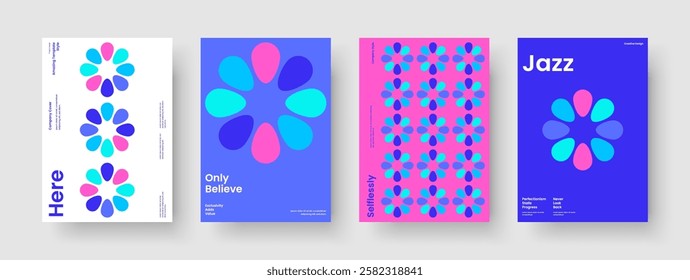 Geometric Flyer Template. Isolated Report Layout. Creative Business Presentation Design. Book Cover. Poster. Brochure. Banner. Background. Pamphlet. Handbill. Portfolio. Advertising. Notebook