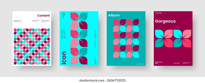 Geometric Flyer Template. Modern Book Cover Layout. Abstract Banner Design. Background. Business Presentation. Report. Brochure. Poster. Portfolio. Catalog. Brand Identity. Handbill. Pamphlet