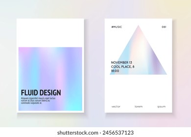 Geometric Foil. Geometry Shape. Plastic Banner. Pink Spectrum Label. Colourful Pearl Backdrop. Hologram Texture. Graphic Screen. Violet Geometric Foil