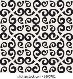 geometric folk pattern
