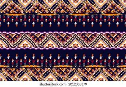 geometric folklore ornament. Tribal ethnic vector texture. 
Seamless striped pattern in Aztec style. Figure tribal embroidery. 
Indian, Scandinavian, Gypsy, Mexican, folk pattern.