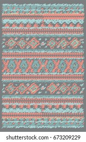 Geometric folklore pattern