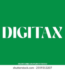 geometric font vector alphabet set vector