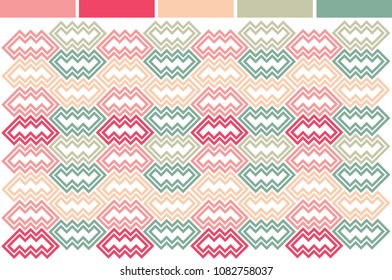 geometric form that form a uniform pattern