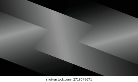 Formas geométricas, Formas en escala de grises, líneas de plata, diseño Abstractas moderno, decoración. Esta Imagen versátil es ideal para fondos, diseño de Sitios web y proyectos artísticos