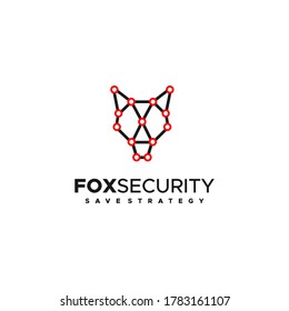 Geometric Fox Security Point Logo