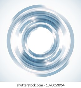 Marco geométrico a partir de círculos, fondo abstracto vectorial, fondo de pared