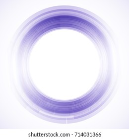 Geometric frame from circles, vector abstract background, wallpaper
