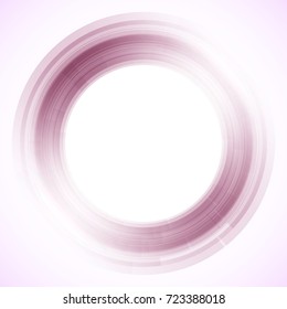 Geometric frame from circles, vector abstract background, wallpaper