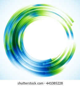 Geometric frame,  round frame, abstract background, vector background, wallpaper