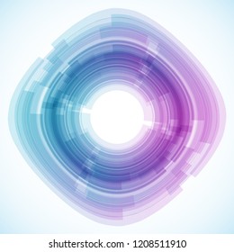 
Geometric frame from geometric shapes, vector abstract background, wallpaper
