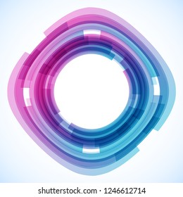 
Geometric frame from geometric shapes, vector abstract background, wallpaper