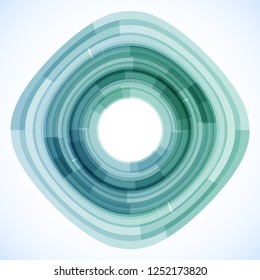 
Geometric frame from geometric shapes, vector abstract background, wallpaper