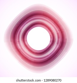 Geometric frame from geometric shapes, vector abstract background, wallpaper
