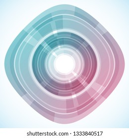 
Geometric frame from geometric shapes, vector abstract background, wallpaper