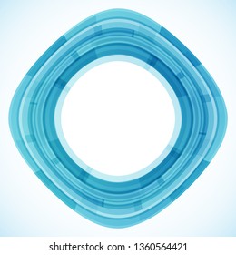 
Geometric frame from geometric shapes, vector abstract background, wallpaper