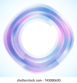 Geometric frame from geometric shapes, vector abstract background, wallpaper