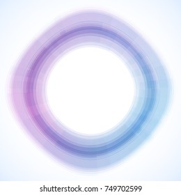 Geometric frame from geometric shapes, vector abstract background, wallpaper