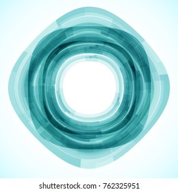 
Geometric frame from geometric shapes, vector abstract background, wallpaper