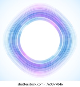 Geometric frame from geometric shapes, vector abstract background, wallpaper