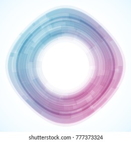 
Geometric frame from geometric shapes, vector abstract background, wallpaper