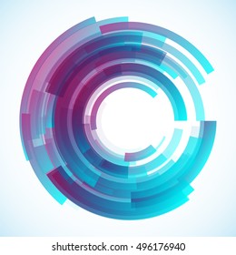 Geometric frame, vector abstract background, wallpaper