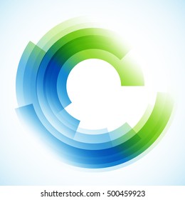 Geometric frame, vector abstract background, wallpaper