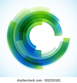 Geometric frame, vector abstract background, wallpaper