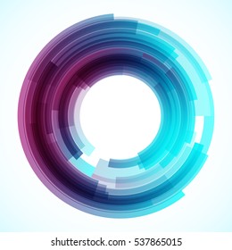 Geometric frame, vector abstract background, wallpaper