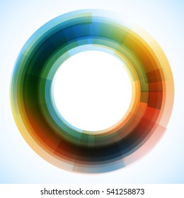 Geometric frame, vector abstract background, wallpaper