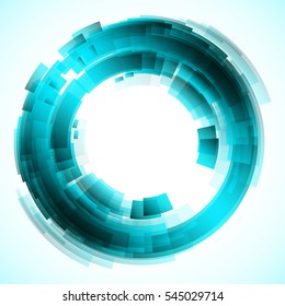 Geometric frame, vector abstract background, wallpaper