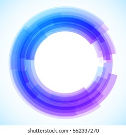 Geometric frame, vector abstract background, wallpaper