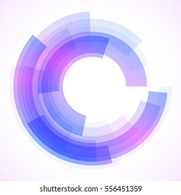 Geometric frame, vector abstract background, wallpaper