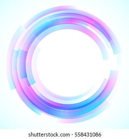 Geometric frame, vector abstract background, wallpaper