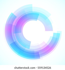Geometric frame, vector abstract background, wallpaper 