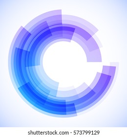 Geometric frame, vector abstract background, wallpaper