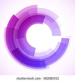 Geometric frame, vector abstract background, wallpaper