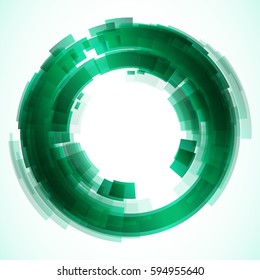 Geometric frame, vector abstract background, wallpaper