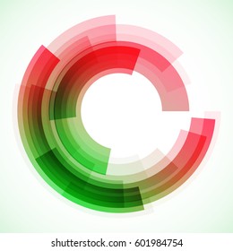 Geometric frame, vector abstract background, wallpaper