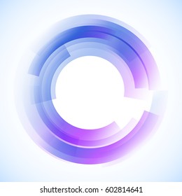 Geometric frame, vector abstract background, wallpaper