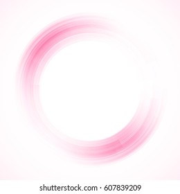 Geometric frame, vector abstract background