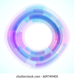 Geometric frame, vector abstract background, wallpaper