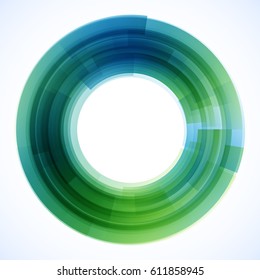 Geometric frame, vector abstract background, wallpaper