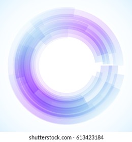 Geometric frame, vector abstract background, wallpaper