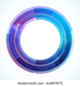 Geometric frame, vector abstract background, wallpaper