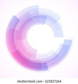 Geometric frame, vector abstract background, wallpaper